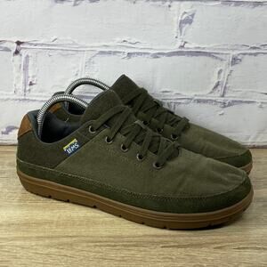 Lems Chillum Spruce Green Barefoot Shoes Men's 9 Womens 10.5 Minimalist Sneakers